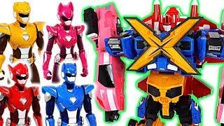 Miniforce X commando X machine 4 combine transform robots and New action figure!- DuDuPopTOY