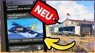  NEUER FLUGHAFEN + TITAN 250 D RELEASE in GTA Online | ALLE Infos zum NEUEN UPDATE