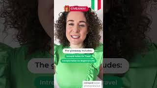 GIVEAWAY! WIN the Intrepid Italian Bundle!  (Learn Italian for FREE)