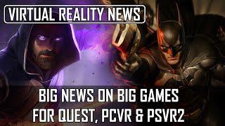 Batman Arkham Shadow - New Info | Blade & Sorcery Nomad 1.0 for Quest +PSVR2 Info & More | VR NEWS