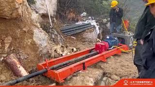 The Perfect Tool for Accurate Stone Sampling - Huada Horizontal Core Boring Machine