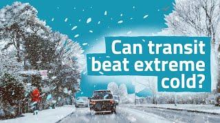 How can urban transportation work in extreme winter conditions?