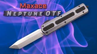 Maxace Neptune OTF Auto!  Low Price - High Quality Tanto in SLD-Magic!