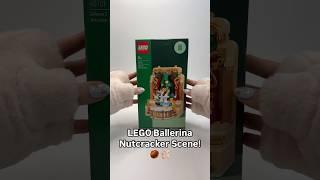 New LEGO GWP Ballerina Nutcracker Scene GWP 🩰 #legogwp #ballerina #nutcracker