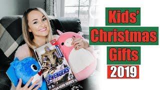 WHAT I GOT MY KIDS FOR CHRISTMAS 2019 // TODDLER TO PRETEEN // BOY & GIRL GIFTS