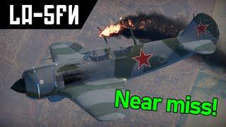 War Thunder // Fighter School: Lavochkin La-5FN - “Near miss!”