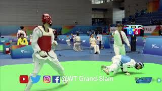 [WT Grand-Slam]M-80kg ，Jinfeng LIU(CHN) vs Mahdi KHODABAKHSHI(IRI)