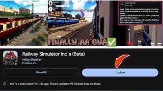 Railway Simulator India Finally Released | Public Update | Don't Spread Hate | PSRS | Ishu K Tech