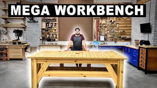 I BUILT MEGA WORKBENCH (Multifunctional)