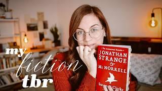 my 2025 FICTION TBR - including some anticipated releases! {BOOKMAS 2024}