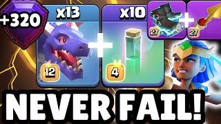 NEVER FAIL with THIS New Mass Dragon Strategy | Clash of Clans