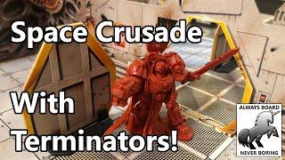 Space Crusade (StarQuest) with Terminators Playthrough | Lets Play an Old Games Workshop Game