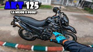 La Nueva AKT 125 Prueba de Manejo ¿Lo mejor o Peor?