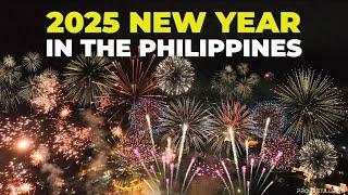 2025 New Year Eve's Fireworks in the Philippines