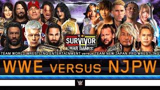 WWE vs. NJPW 2025 - Dream Match Card