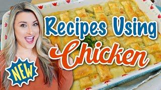 2 NEW CHICKEN RECIPES | Easy Dinner Ideas Using Chicken