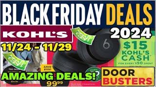 KOHL'S BLACK FRIDAY DEALS 2024 | FULL STORE TOUR