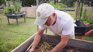 Re-Hydrating A Raised Garden Bed