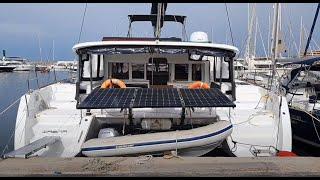 First Class Sailing Mallorca Lagoon 450F "IRENA" Check-in Video English