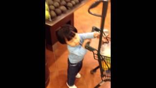 Isabella grocery shopping