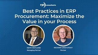Best Practices in ERP Procurement