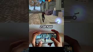  2 GB RAM fastest 3 finger handcam game Play #tondegamer #handcame #gameplay #freefire