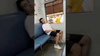 Staying In Train Until They Kick me! #DoveMen #ManEnoughToCare #ad