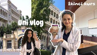 UNİ VLOG|Tibb universitetində 2 gün| Qurbağa təcrübəsi