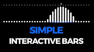 Simple Interactive Bars in canvas