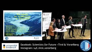 Podiumsdiskussion - Die Zukunft der Klimapolitik in Österreich