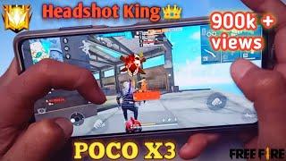 Poco x3 Freefire gameplay || poco x3 Freefire test || Freefire Handcam video Poco x3 || #poco x3pro