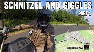 Schnitzel & Giggles - Ep.1 - Into Germany & the SW-Motech Open House 2024