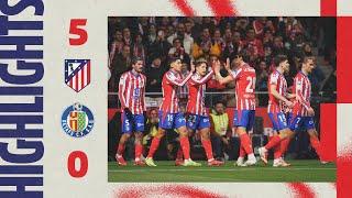 INTO THE SEMI-FINALS! | Atlético de Madrid 5-0 Getafe CF | Highlights - Copa del Rey 24/25