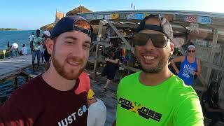 JAMAICAS MOST UNIQUE BAR with DREW BINSKY! FLOYDS PELICAN BAR! KING FISH AND CRAB IN TREASURE BEACH!