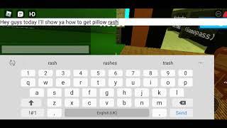 How to Get Pillow Rash In Piggy RP Customs