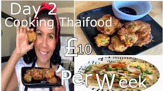 Living on £10 per week !!! Day 2 by cooking Thai food taste sooo good 