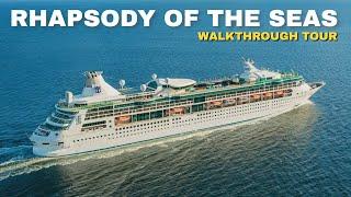 Rhapsody of the Seas | Royal Caribbean | Full Ship Walkthrough Tour & Review 4K | All Public Spaces