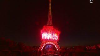 Feu d'artifice 14 juillet 2015 Paris tour Eiffel