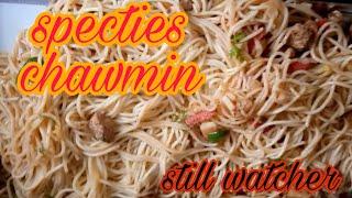 Chicken chawmins recipy| specties | spicy pasta| food | still watcher