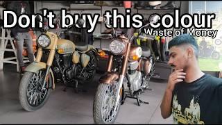 Royal Enfield New Classic 350 2024 Model Commando sand Detailed Review || New Changes Price.. 2024