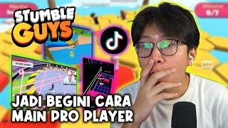 GAMEPLAYNYA BIKIN OTAK GUA MELEDAK ! - Stumble Guys Reaction Tik Tok part 1