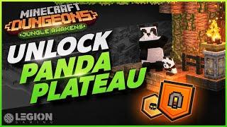 How To Unlock Panda Plateau | New SECRET LEVEL - Minecraft Dungeons Jungle Awakens DLC