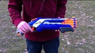 Nerf N-Strike Elite Rough Cut 2x4 - Range Test (Stock)