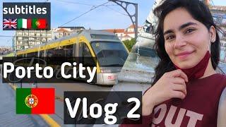 Porto city tour part 2 Indian travel vlog  2021 with English, Italian and Portuguese Subtitles