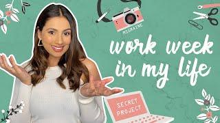 a work week in my life  | Aashna Hegde