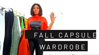 FALL / AUTUMN CAPSULE WARDROBE |WARDROBE ESSENTIALS | SIMBBYFABGIRL| AUTUMN TRENDS |CAPSULE WARDROBE