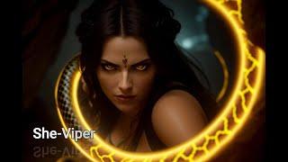 Mythic Mystic Music - She-Viper (Echidna) | Alt Rock Hip-Hop AI Music | [Official Audio] 2024