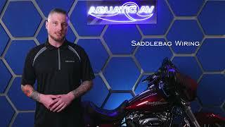 Aquatic AV ULTRA Saddlebag 6x9 Speaker Kit Installation Walkthrough For Harley Davidsons