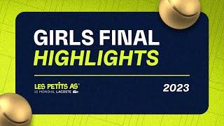 Les Petits As 2023 | Girls Final Highlights