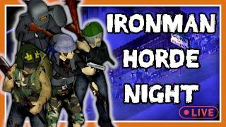 Perma-Death Horde Night Survival With Viewers (Project Zomboid Multiplayer Event)